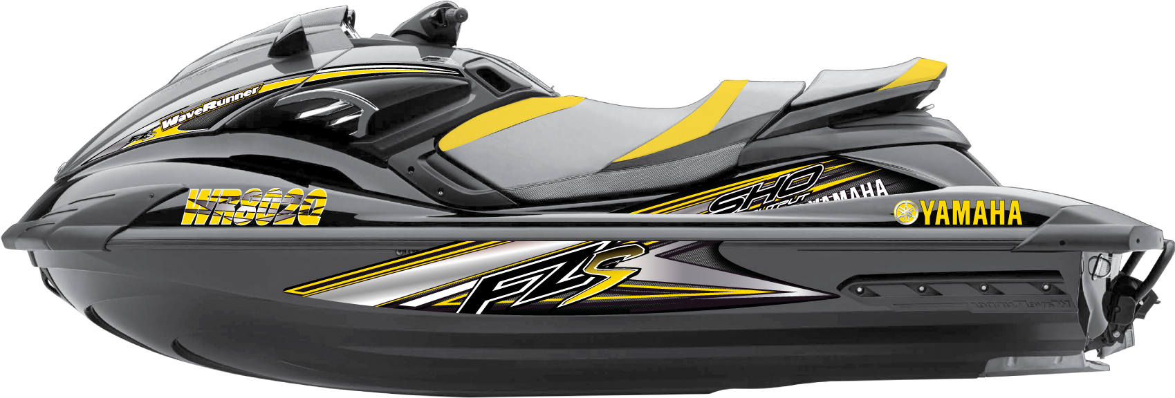 Yellow Jet Ski Png Image Jet Ski, Skiing, Transportation, - Jet Ski Rego Stickers Clipart (1698x624), Png Download