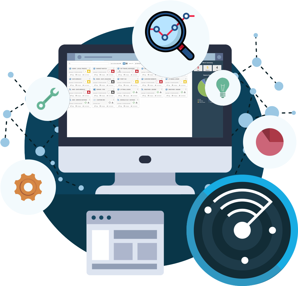 Livepulse For Monitoring & Automation Clipart (1000x1000), Png Download