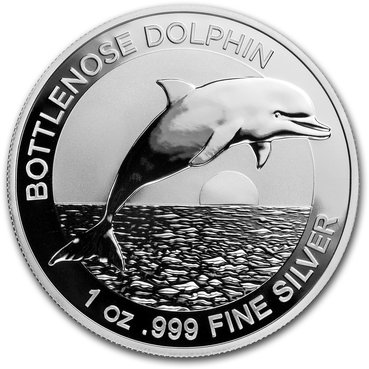 2019 Australia 1 Oz Silver $1 Dolphin Bu Coin For Sale - 2019 Australian Wedge Tailed Clipart (1500x1500), Png Download