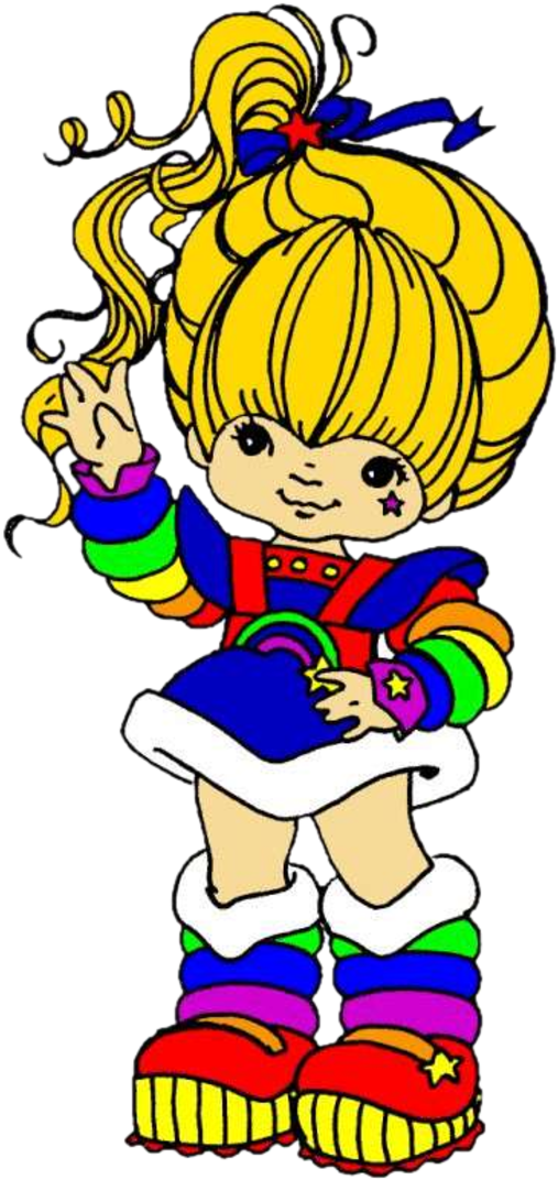 Rainbow Brite Png , Png Download - Rainbow Brite Socks Clipart (507x1072), Png Download