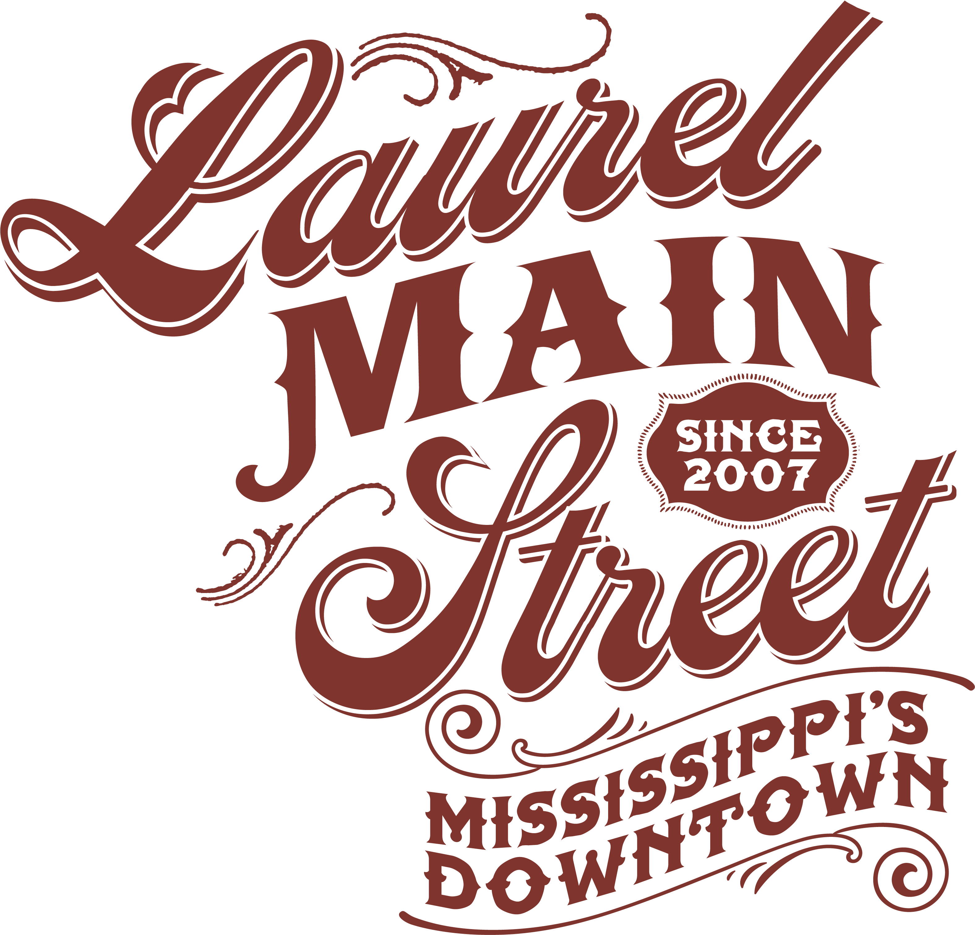 Laurel Main Street Clipart (3462x3312), Png Download