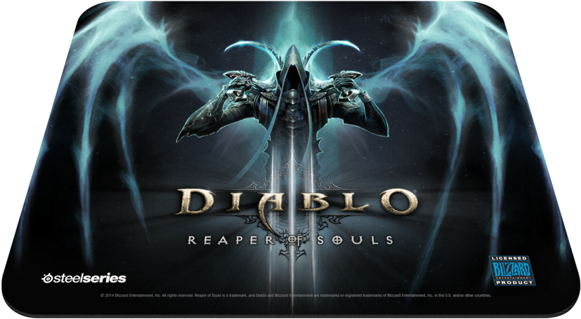 D3 Qck - Steelseries Diablo Mouse Pad Clipart (1000x575), Png Download