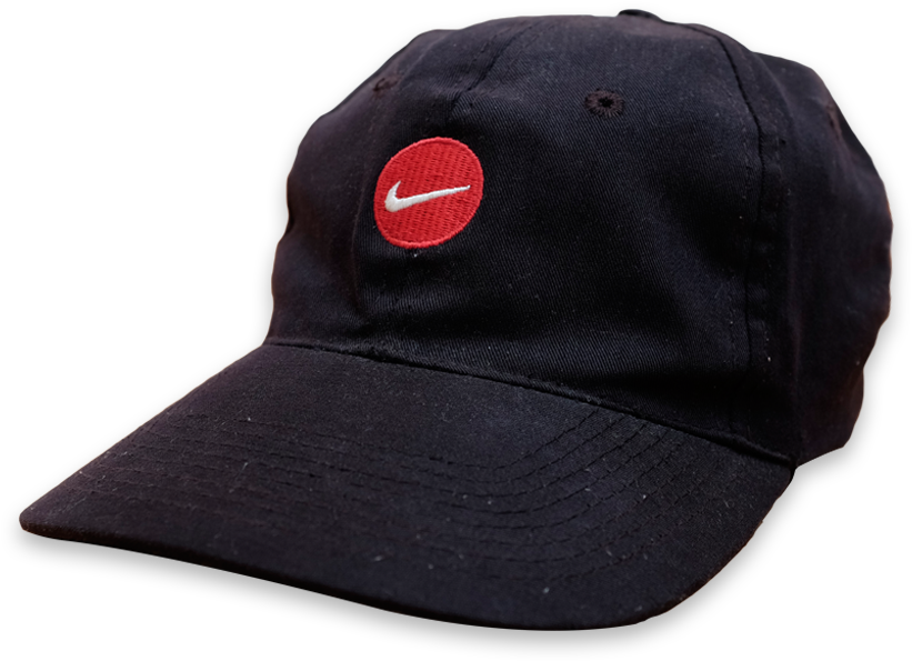 Vintage Nike Swoosh Logo Snapback Onesize - Baseball Cap Clipart (900x900), Png Download