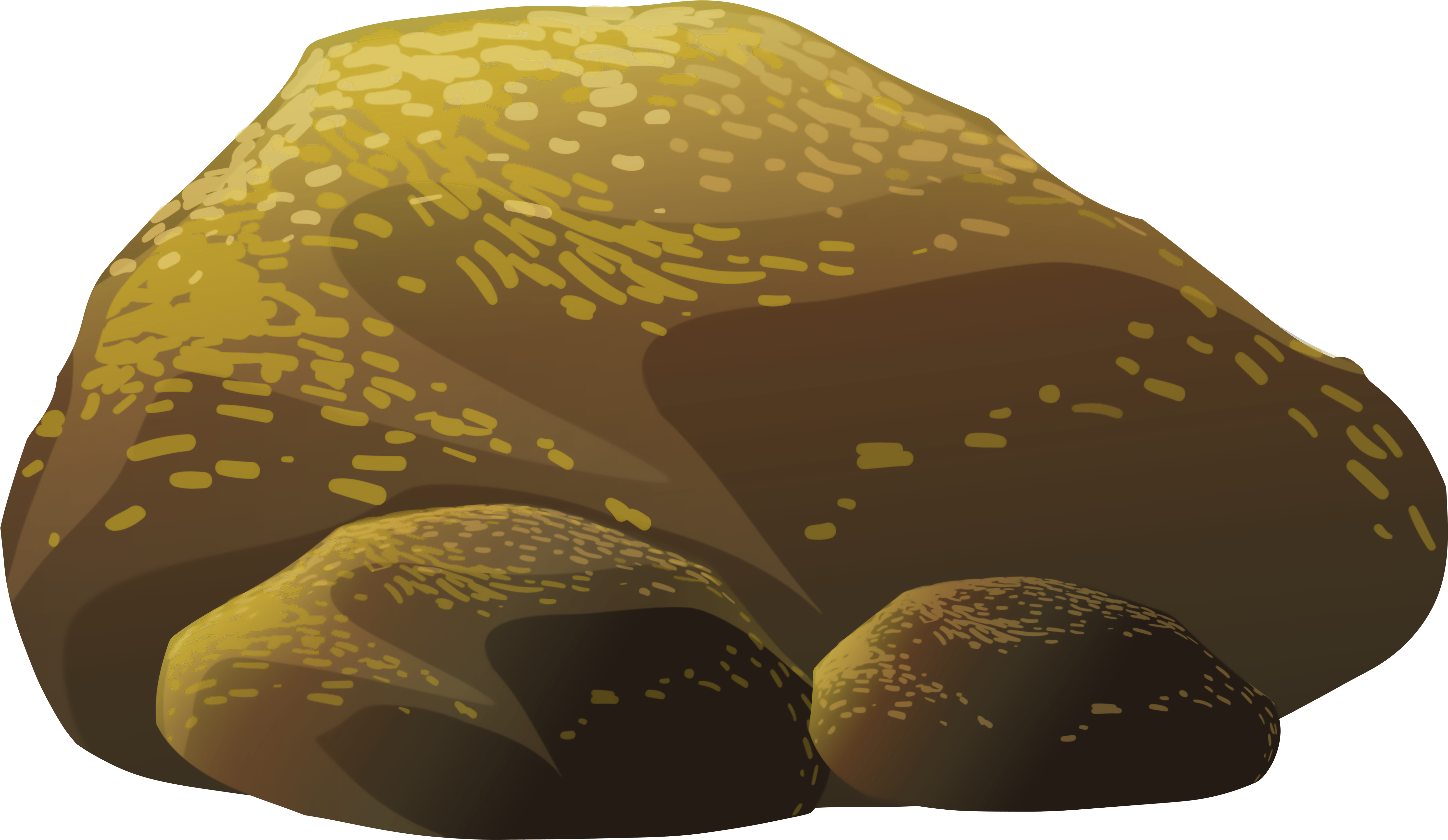 Forest Stone Png Clipart - Boulder Transparent Png (6000x3521), Png Download