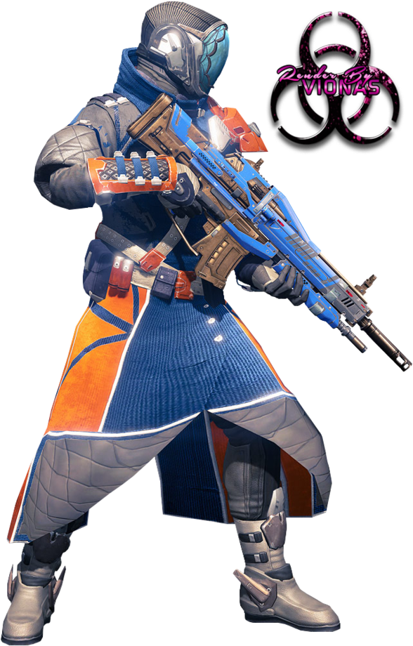 Destiny 2 Warlock Render Clipart (600x919), Png Download