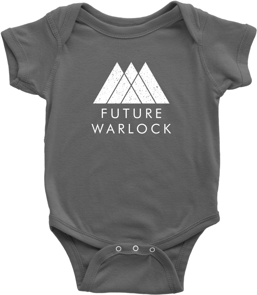 Destiny Future Warlock Baby One Piece - My Mom Is A Nurse Onesie Clipart (1024x1024), Png Download