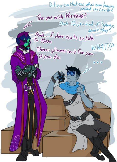 Two Warlocks Make A Bet Over Talking To The Spooky - Cartoon Clipart (500x679), Png Download