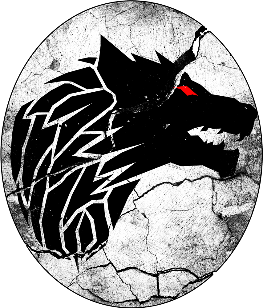 Wolf 2 Patch Draft - Metal Gear Wolf Symbol Clipart (1000x1000), Png Download