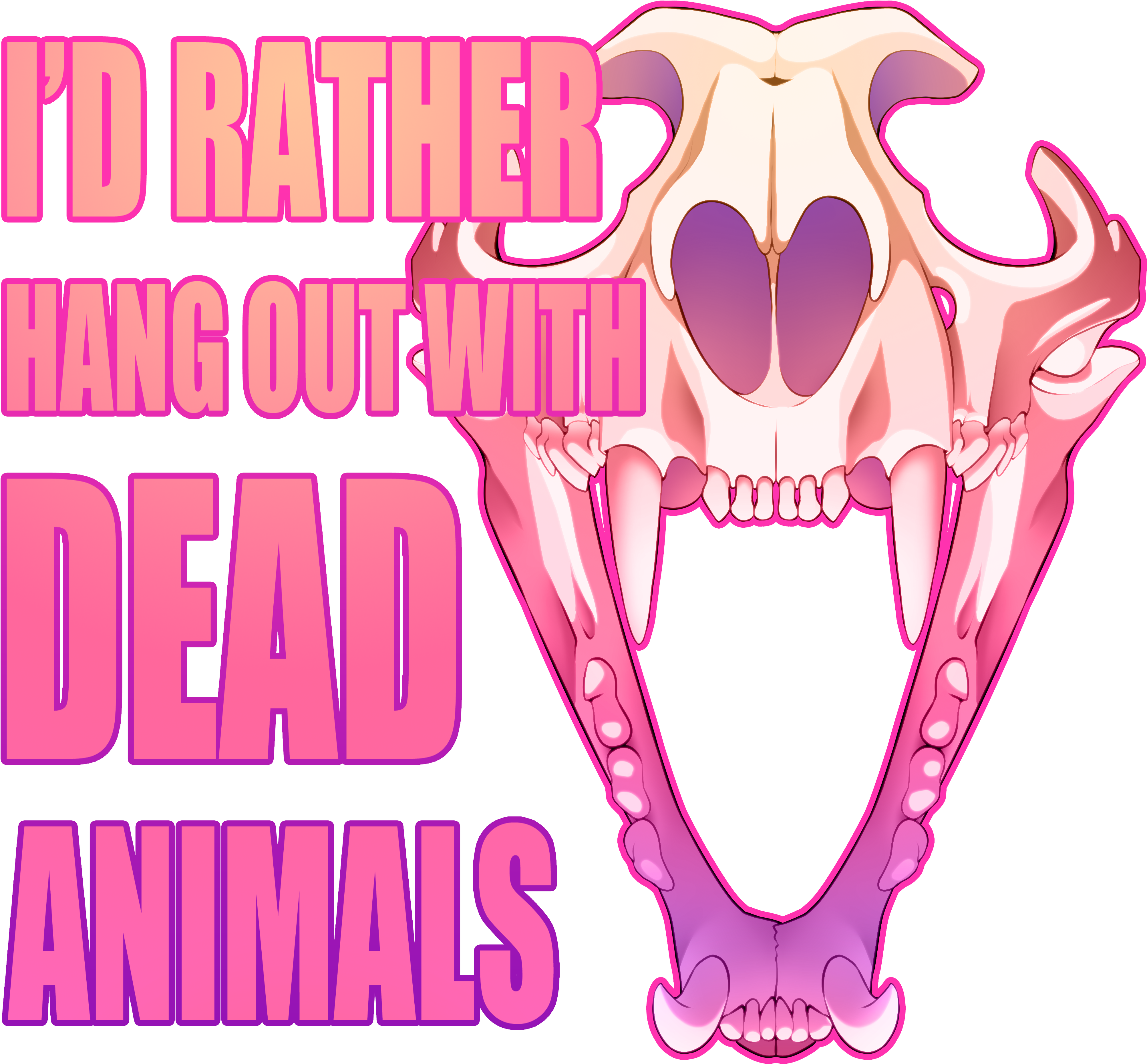 Wolf Skull - Poster Clipart (4155x4032), Png Download