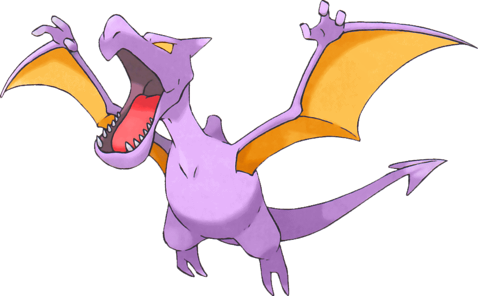 Pokemon Aerodactyl , Png Download - Flying Pokemon Clipart (931x576), Png Download