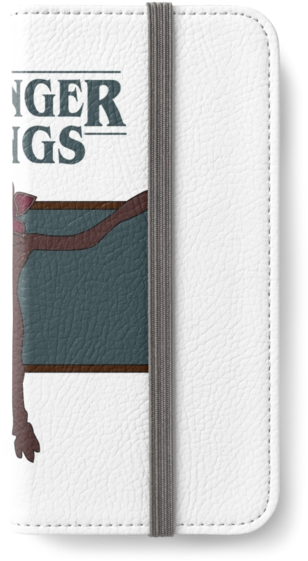 Stranger Things Demogorgon Monster - Wallet Clipart (500x761), Png Download