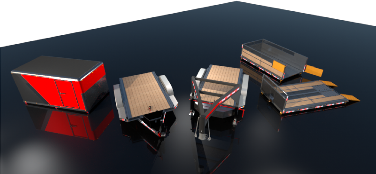 25% Off Multi 4 In 1 Trailer - Plywood Clipart (1300x731), Png Download