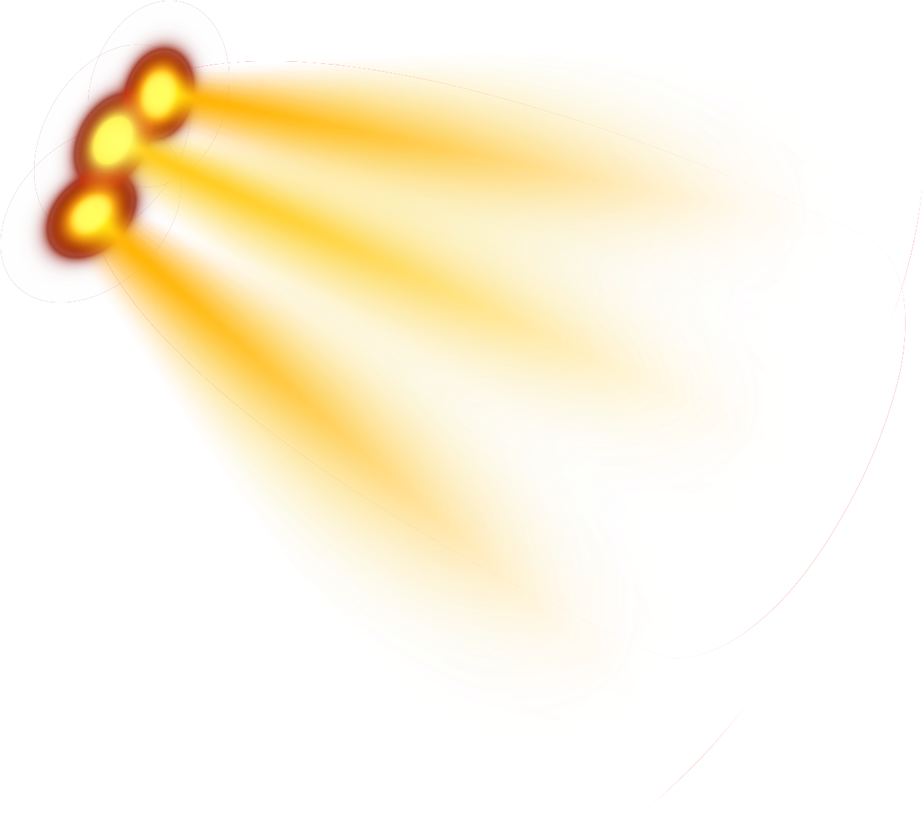 Yellow Material Pattern Colorful Effect Halo Transprent Clipart (1396x1600), Png Download