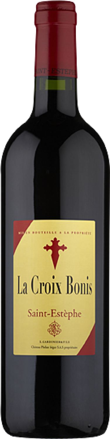 Chateau Phelan Segur La Croix Bonis De Chateau Phelan - Guinness Clipart (900x1500), Png Download