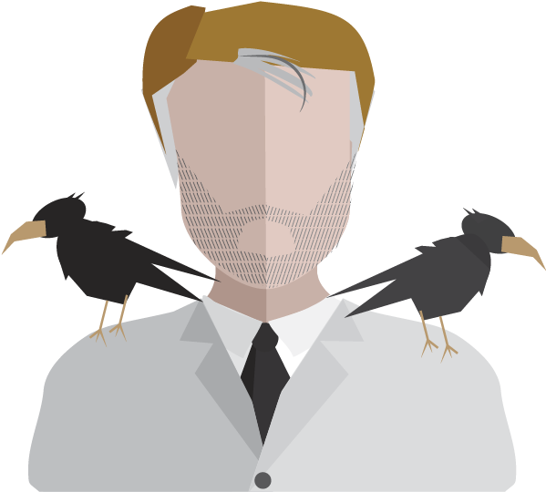 Cage Match - Perching Bird Clipart (700x700), Png Download