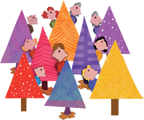 November 24 - December - Christmas Tree Clipart (650x520), Png Download