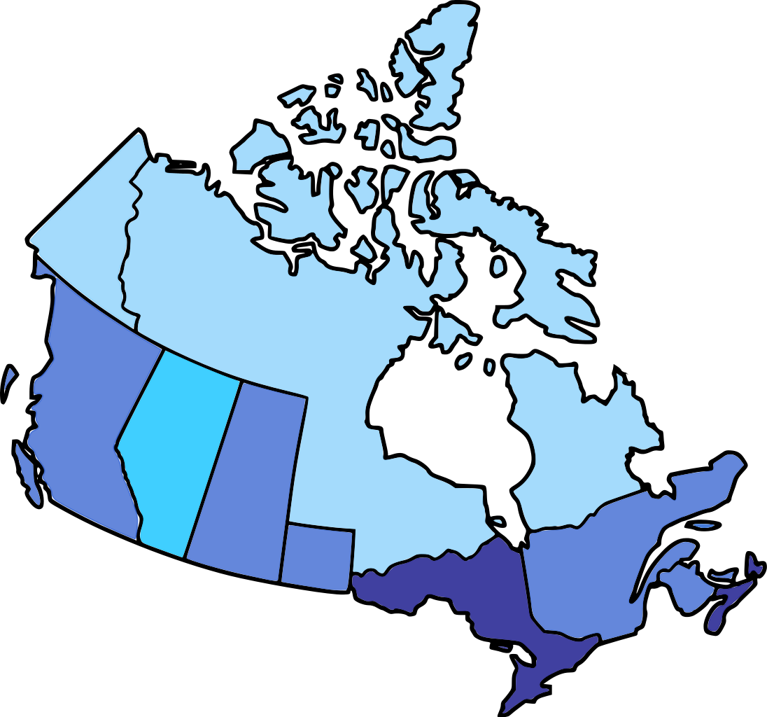 Mcqueen - Map Of Canada Before Confederation Clipart (1096x1024), Png Download