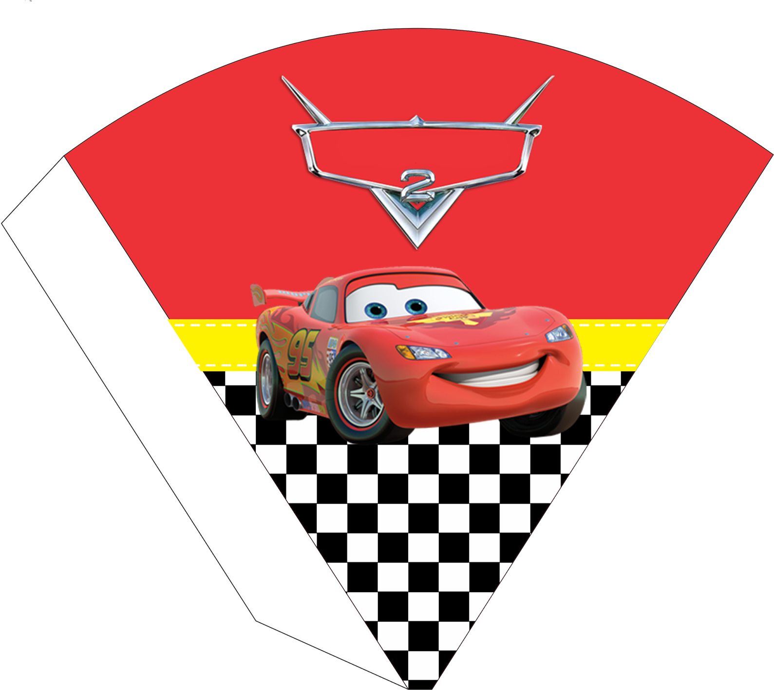 Mcqueen Clipart 1st Birthday - Convite De Aniversario Relampago Mcqueen - Png Download (1600x1416), Png Download