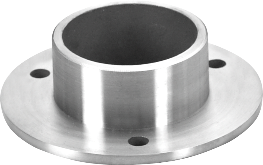 Wall Flange For Handrail - Circle Clipart (889x557), Png Download