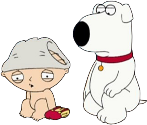 Stewie Brian - Cartoon Clipart (800x600), Png Download
