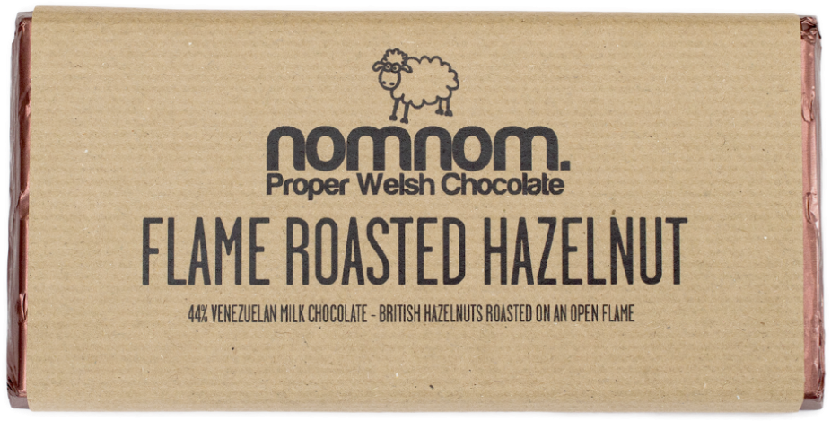 Flame Roasted Hazelnut - Nom Nom Chocolate Flame Roasted Hazelnut Clipart (980x980), Png Download