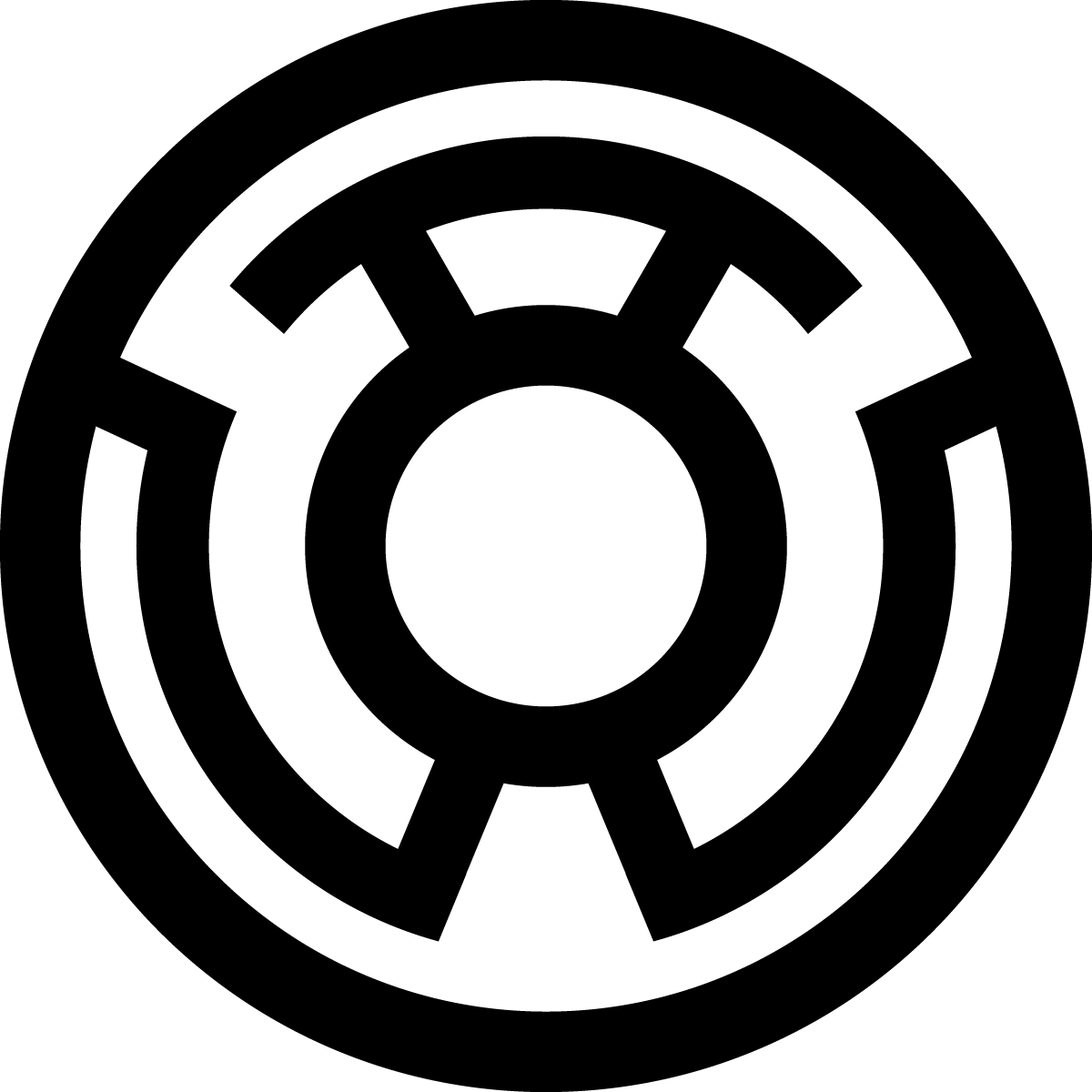 Sinestro Corps Symbol Clipart (1200x1200), Png Download