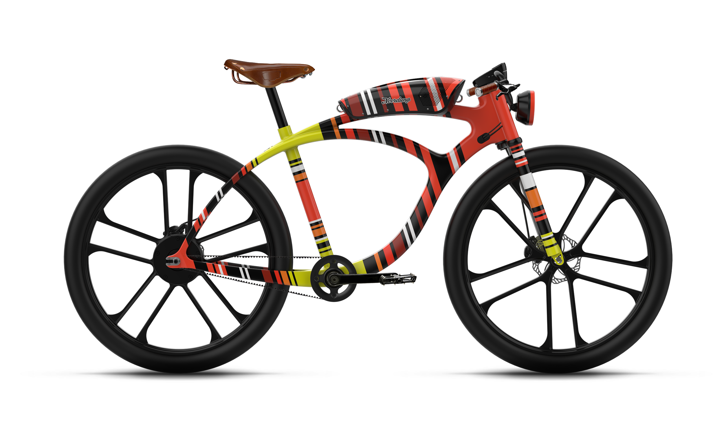 Individual - Noordung Bike Clipart (2500x1766), Png Download