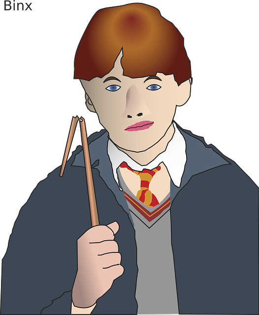 Ron Weasley Clipart (526x640), Png Download