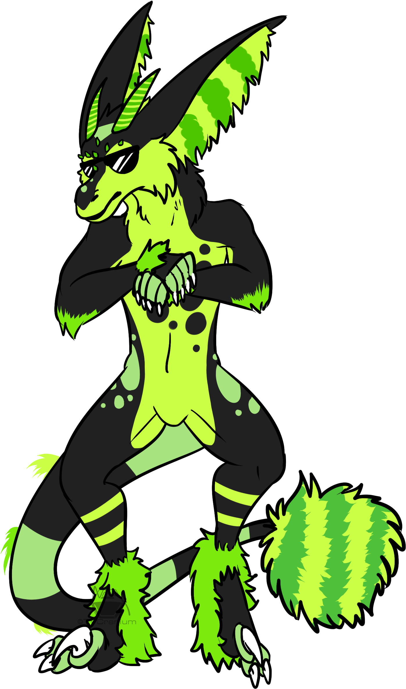 Oppa Gangnam Style - Cartoon Clipart (1499x2402), Png Download