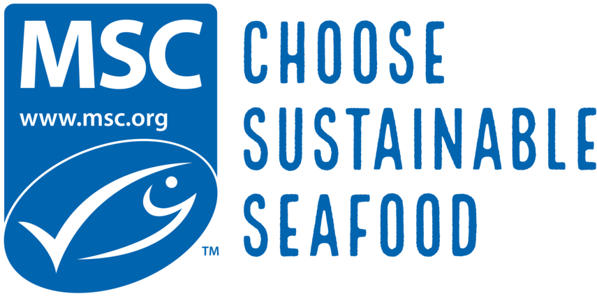 Blue Fish Tick - Marine Stewardship Council Clipart (1100x582), Png Download