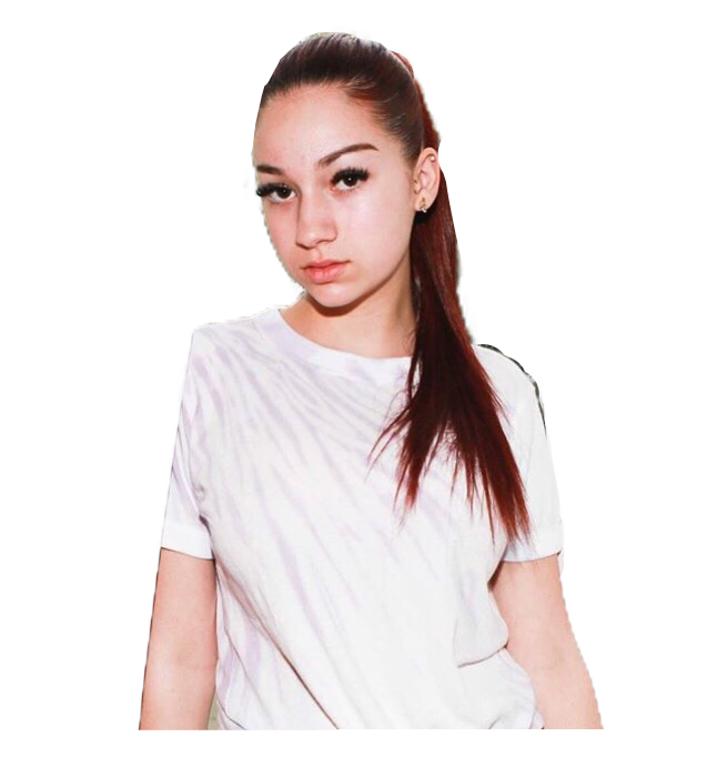 #bhadbhabie Danielle Bregoli - Bhad Bhabie White Background Clipart (637x682), Png Download