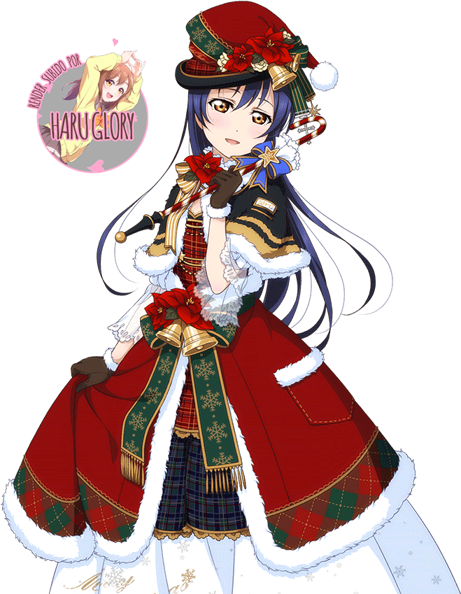Kanan Love Live Christmas Clipart (724x888), Png Download
