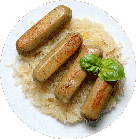 Mini-herby - Breakfast Sausage Clipart (581x590), Png Download