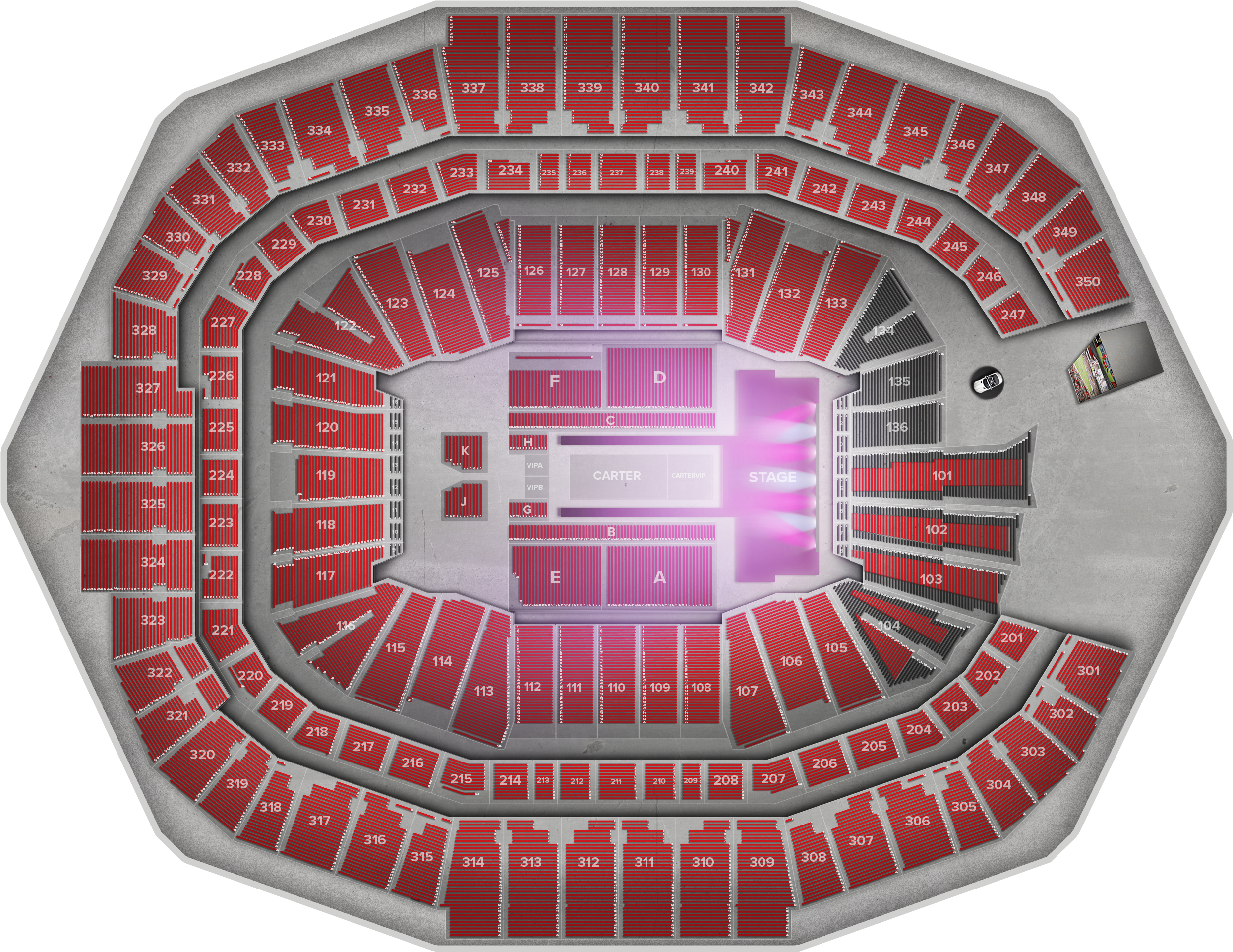 Soccer-specific Stadium Clipart (2487x1919), Png Download