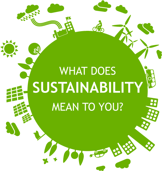 Sustainability Mean To You - Community Sustainability Clipart (595x595), Png Download