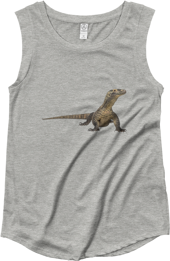 Download Komodo Dragon Ladies‰۪ Cap Sleeve T Shirt - Womens Muscle ...