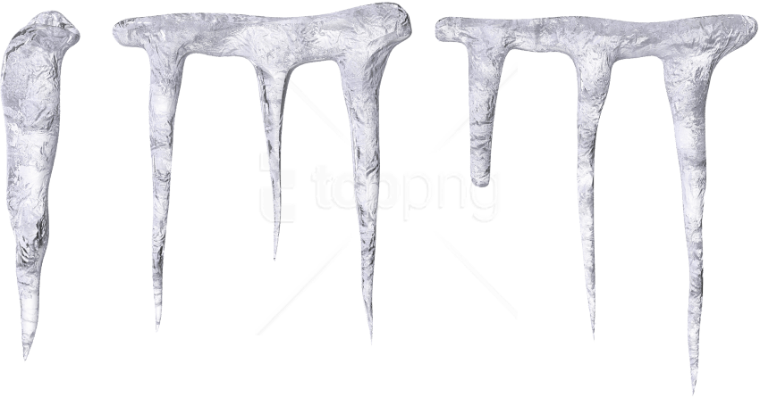 Download Icicles Png Images Background - Icicle Png Clipart (850x445), Png Download