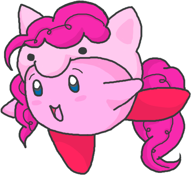 Flying Ponies Pink Facial Expression Nose Head Clip - Cartoon - Png Download (800x709), Png Download
