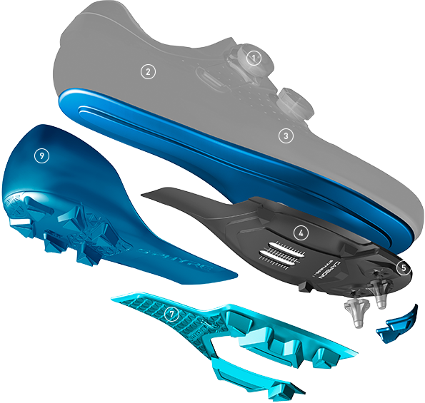 Xc9 - Shimano Xc9 S Phyre Clipart (595x565), Png Download