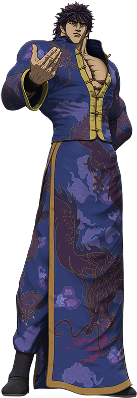 霞 拳 志郎 アニメ Clipart (400x792), Png Download