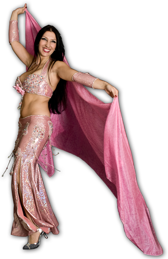 Belly Dance Clipart (646x997), Png Download