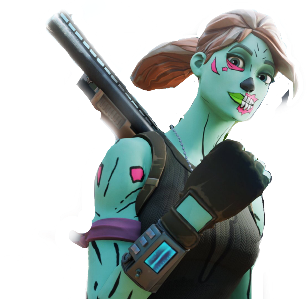 Pump Fortnite Ghoul Art - Fortnite Clipart (1024x995), Png Download