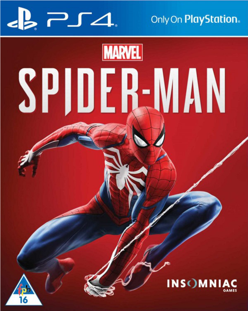 Spiderman - Marvel's Spider Man Box Clipart (1000x1000), Png Download