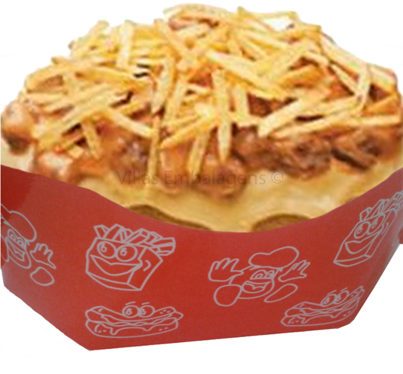 Embalagem Batata Frita - Roasted Potato Clipart (800x800), Png Download