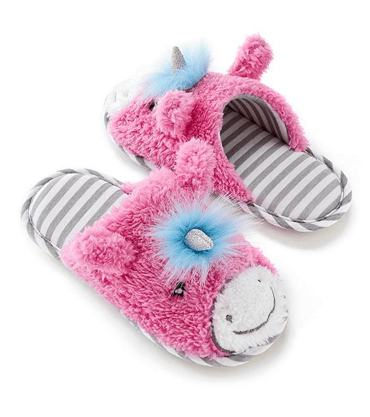 Pj Couture Critter Unicorn Slippers - Crochet Clipart (940x609), Png Download