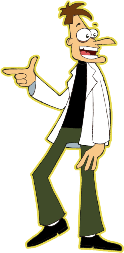 Dr Heinz By - Dr Heinz Doofenshmirtz Clipart (730x1095), Png Download