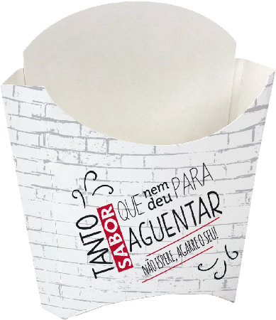 F2 Embalagem Para Batata Frita - Construction Paper Clipart (800x600), Png Download