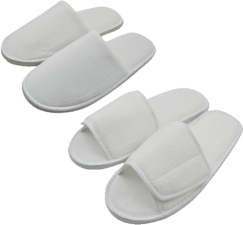 Fabric Slippers - Slipper Clipart (600x600), Png Download