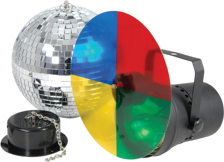 Disco Light Set Clipart (800x581), Png Download
