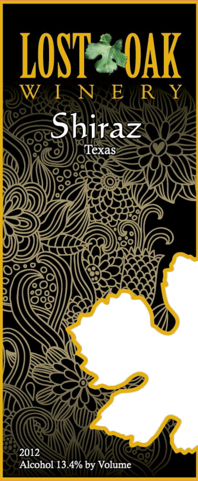 Lost Oak Winery Shiraz “ - Illustration Clipart (666x1612), Png Download